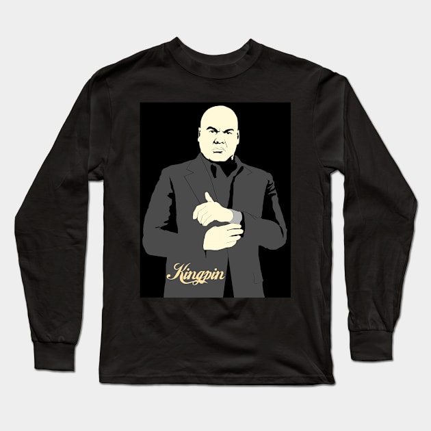 Kingpin Long Sleeve T-Shirt by Blaze_Belushi